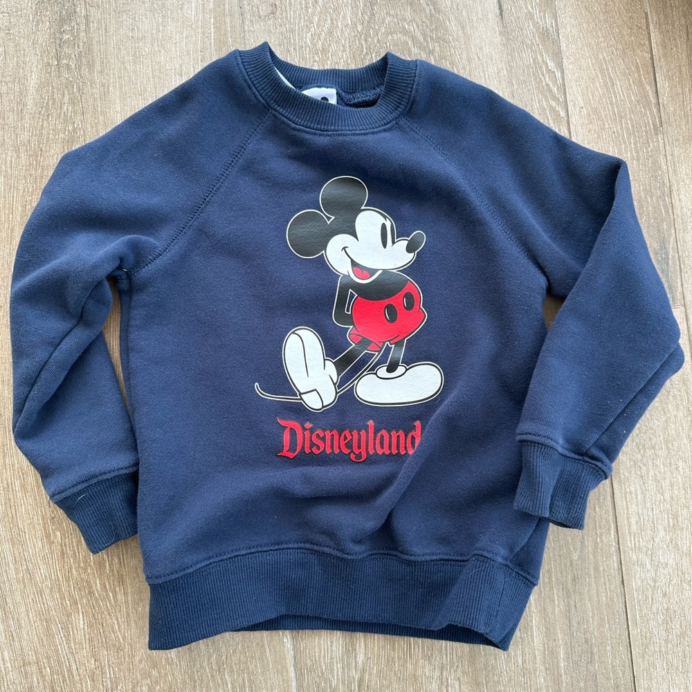 Mickey Mouse Disneyland Crewneck Sweatshirt